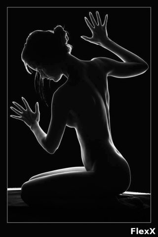 Nus artistiques en noir et blanc : érotisme et lumière photo 287 photo par JulieX — Erotique