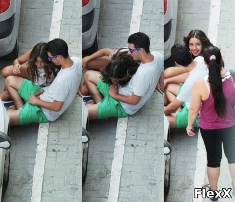 Fellation amateur : jolies filles sucent en photos HD photo par Xyntia — Amateurs
