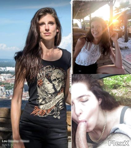 Fellation amateur : jolies filles sucent en photos HD photo par Xyntia — Amateurs