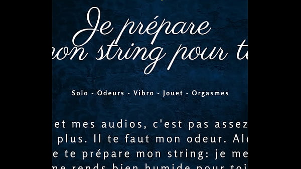 Je prépare mon string pour toi - française audio solo female vidéo par SugarJade — ASMR JOI
