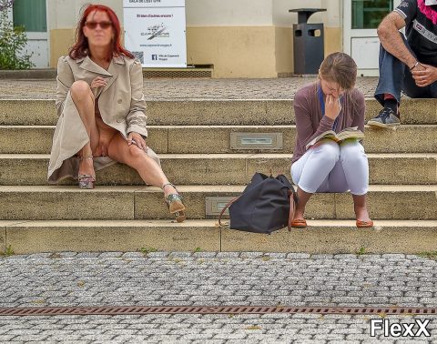 French Mature Exhib – MILF Française Exhibitionniste photo par SugarJade — Amateurs