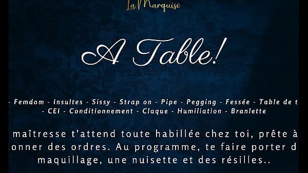Une table ! vidéo par SugarJade — ASMR / Audio porno