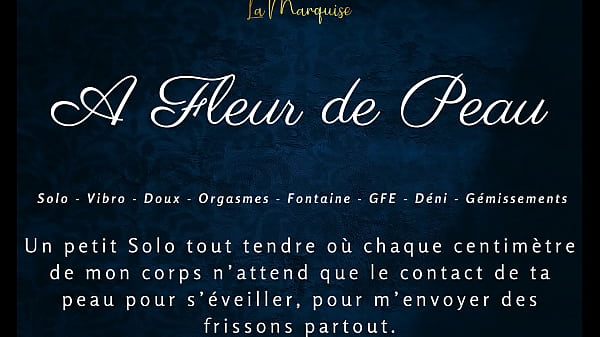 A fleur de peau vidéo par SugarJade — ASMR / Audio porno
